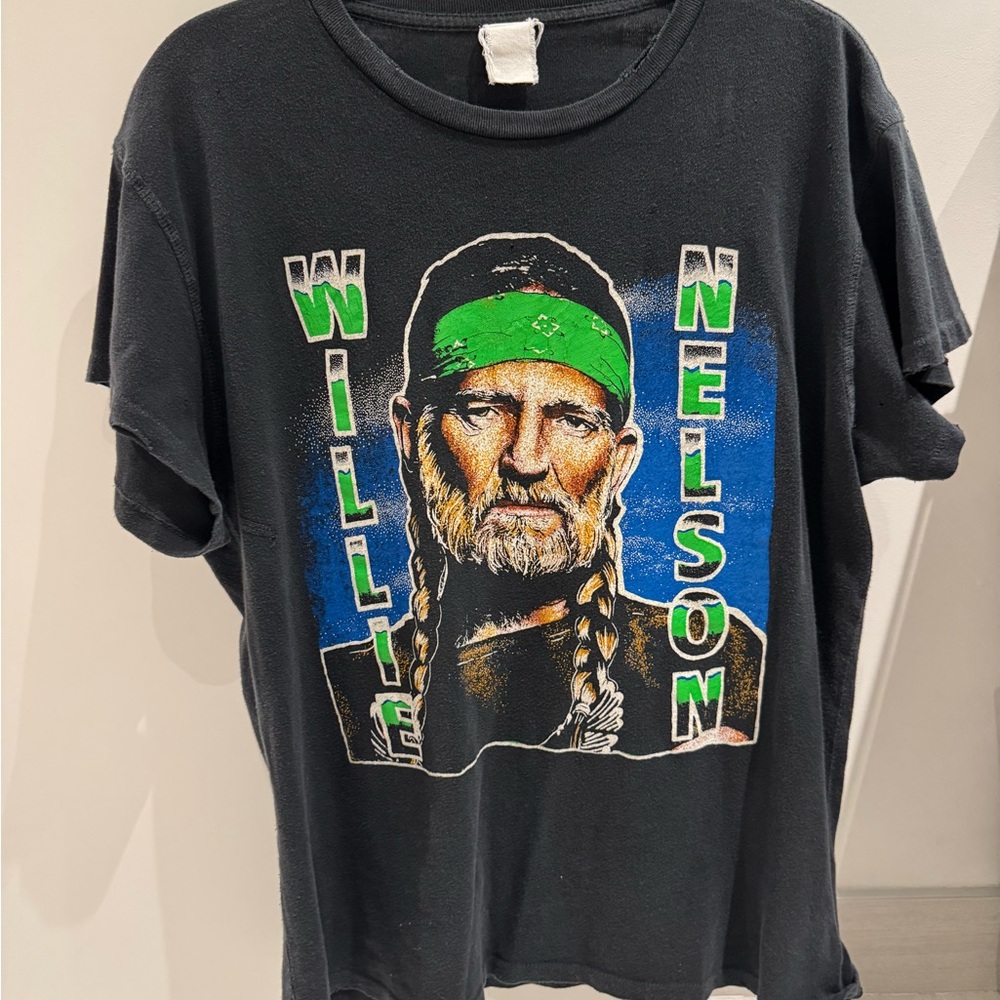 Madeworn Willie Nelson Graphic T-Shirt